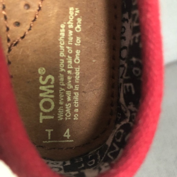 Baby Toms slip ons - Picture 3 of 3